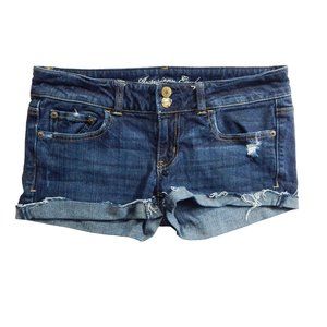 Size: 6 American Eagle Artist Women's Distressed Cut-off Denim Shorts